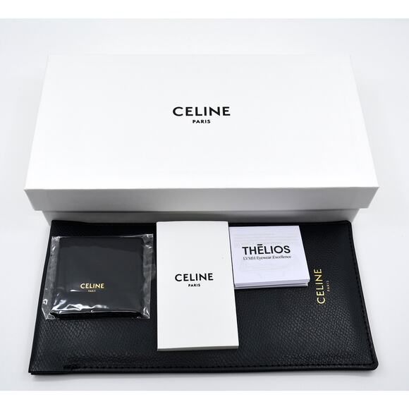 NEW CELINE CL4240IS 53A HAVANA WITH GOLD EMBELLISHMENT SUNGLASSES AUTHENTIC - Picture 5 of 10